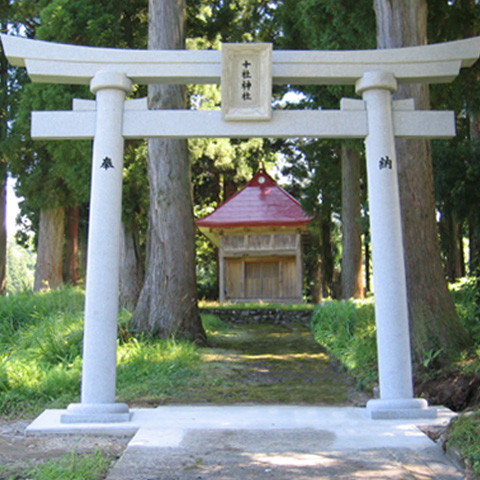 十日町市 明神型鳥居 11尺型（耐震加工）
